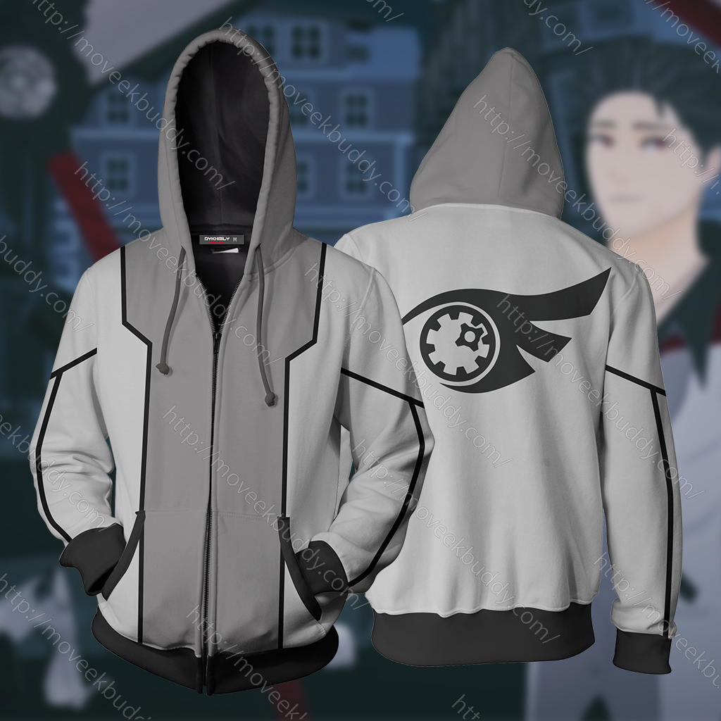 Qrow Branwen RWBY Zip Up Hoodie