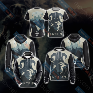 The Elder Scrolls: Skyrim Unisex 3D T-shirt