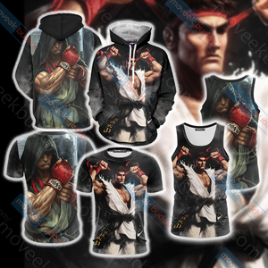 Street Fighter - Ryu Unisex 3D T-shirt