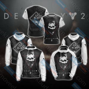 Destiny 2 New Unisex 3D T-Shirt Pullover Hoodie Zip up Hoodie