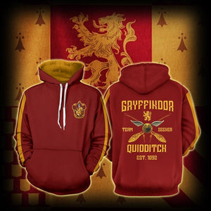 Gryffindor Quidditch Team Harry Potter Hoodie