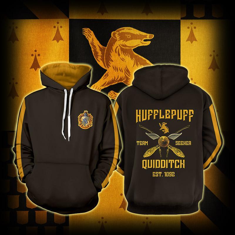 Hufflepuff Quidditch Team Harry Potter Hoodie