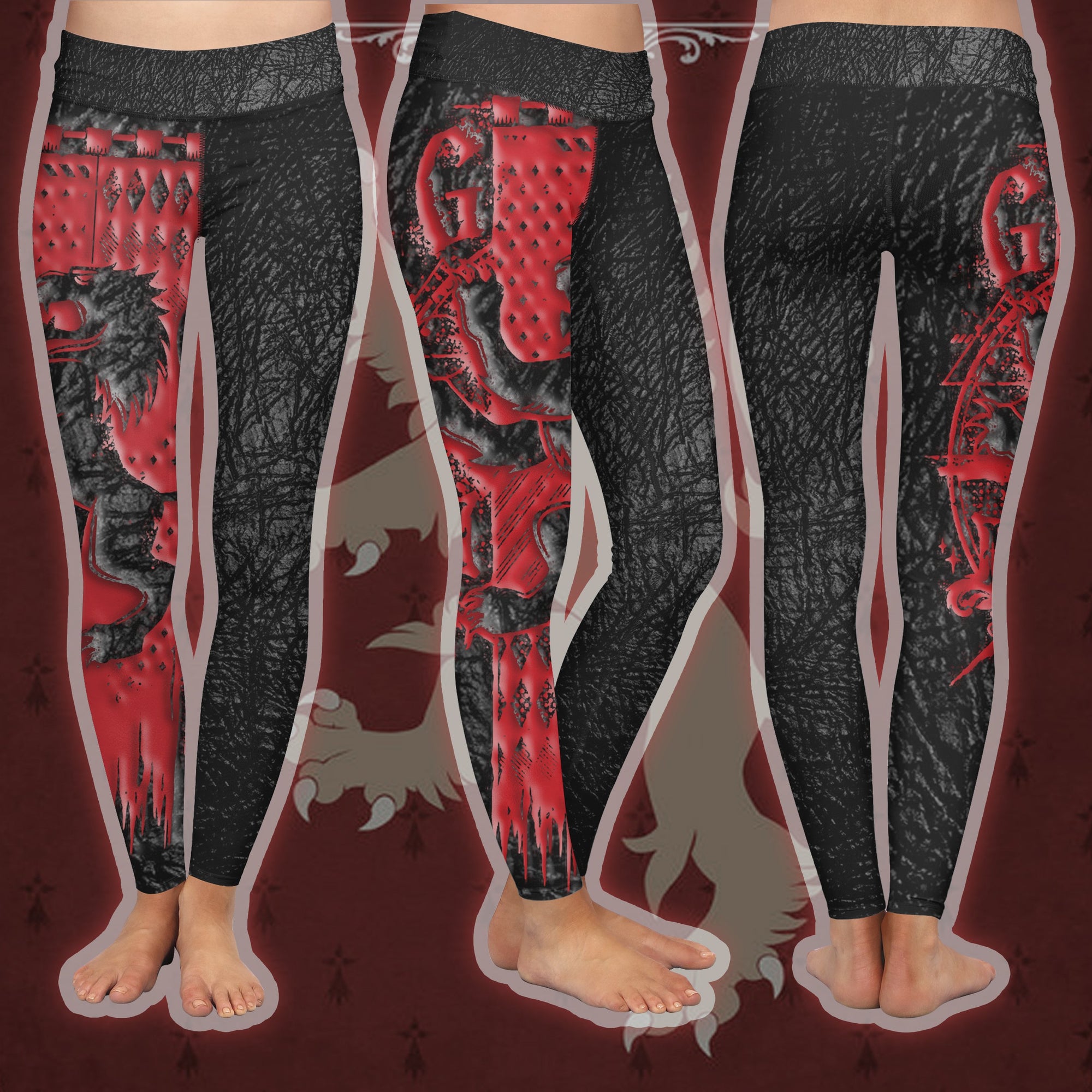 The Gryffindor Lion Harry Potter Leggings