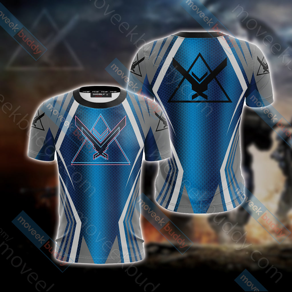 Halo - Noble Unisex 3D T-shirt