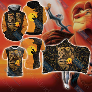 The Lion King - King of the Jungle 3D Hooded Blanket