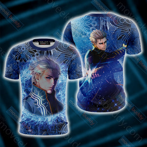 Devil May Cry - Vergil Unisex 3D T-shirt