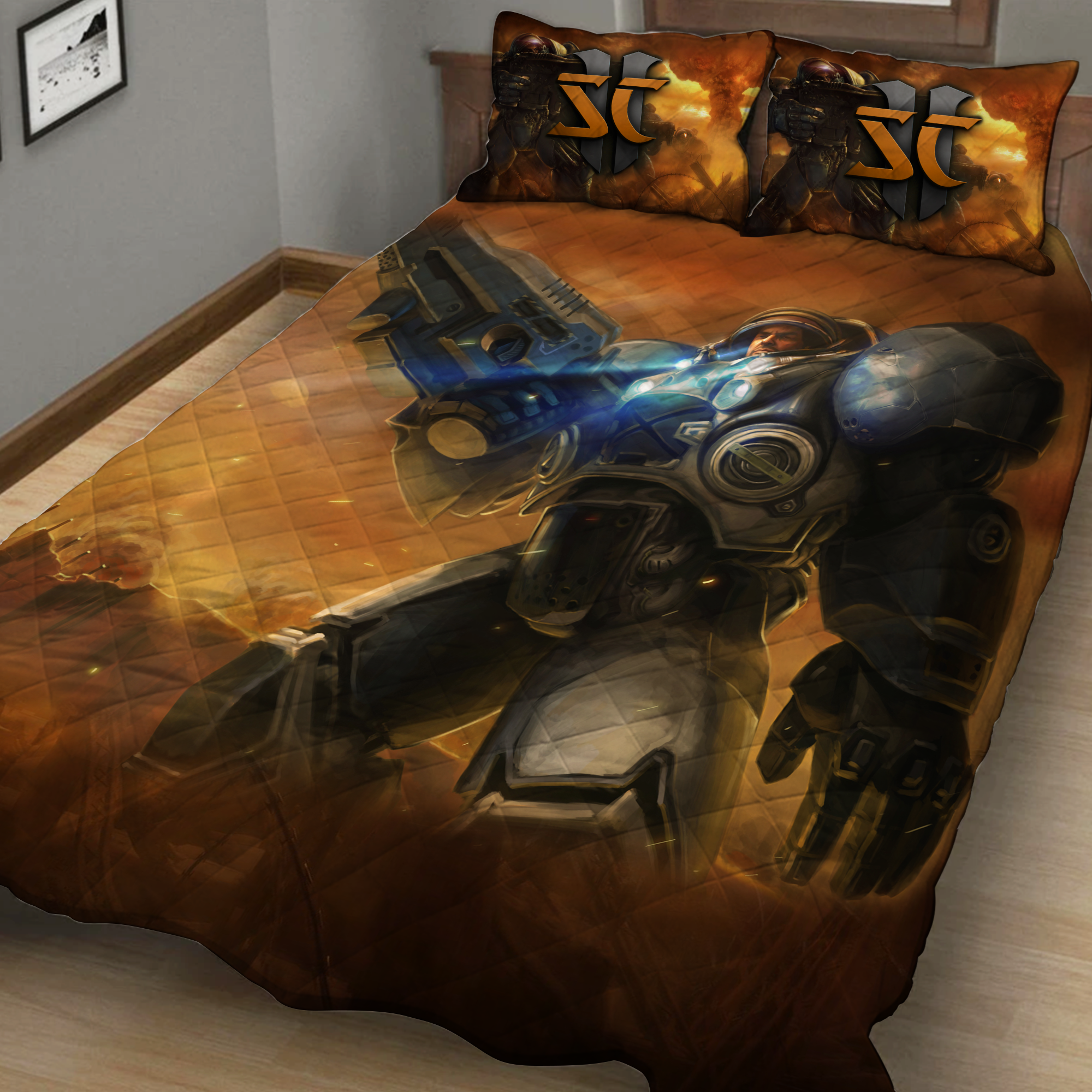 Starcraft 3D Quilt Set