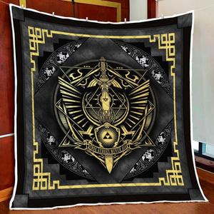 True Heroes Never Die The Legend Of Zelda 3D Quilt Blanket