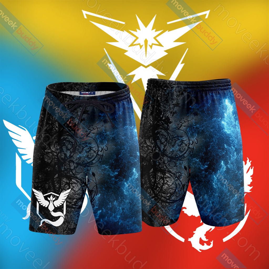 Pokemon Go - House Mystic Observe dapt Evolve Beach Shorts