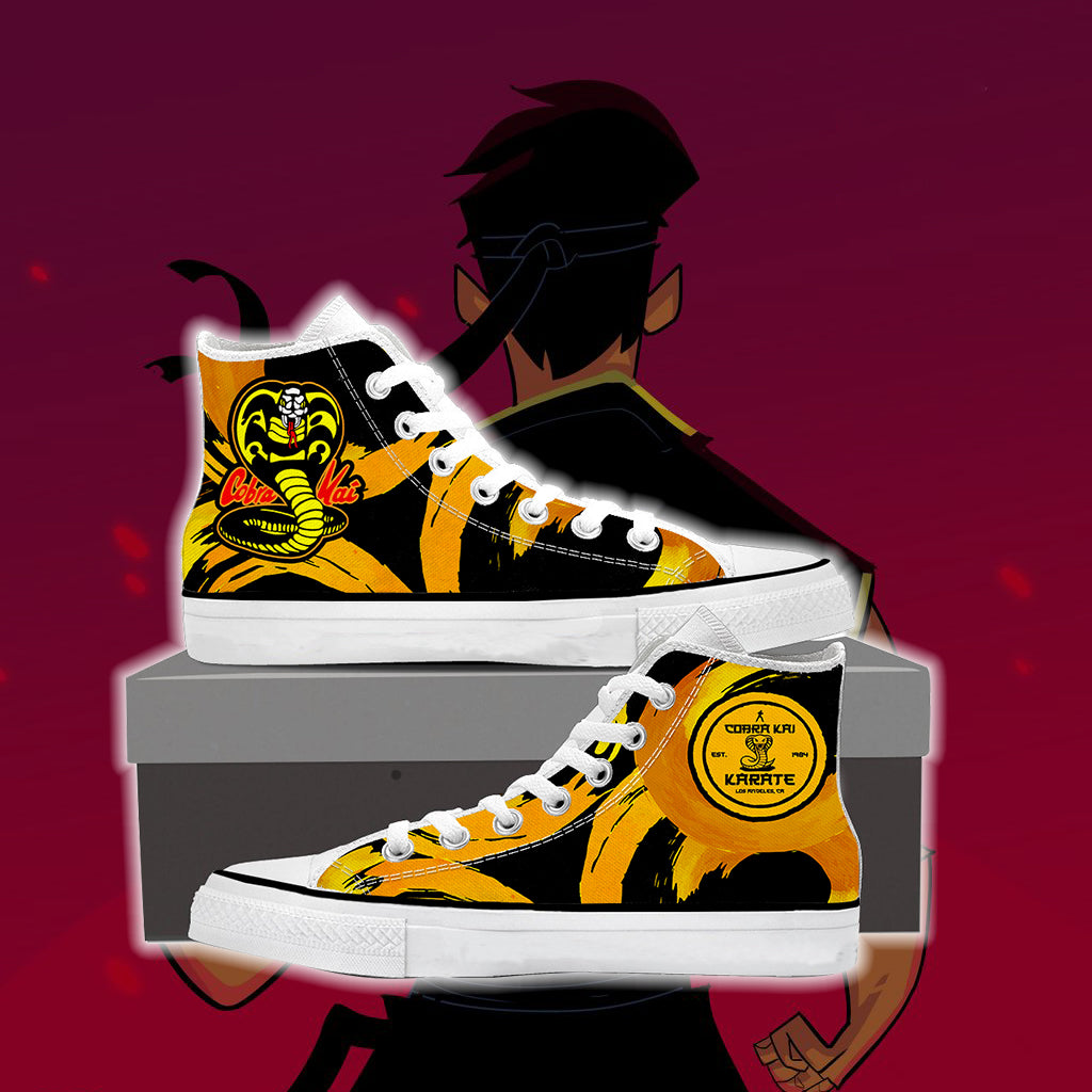 Cobra Kai High Top Shoes