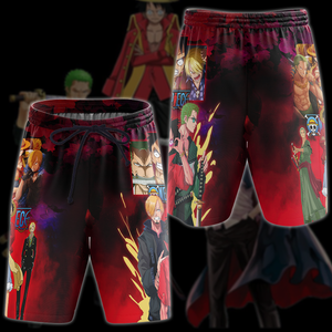 One Piece Luffy Sanji Zoro Anime Manga 3D All Over Print T-shirt Tank Top Zip Hoodie Pullover Hoodie Hawaiian Shirt Beach Shorts Jogger