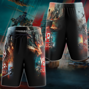 War Thunder Video Game 3D All Over Printed T-shirt Tank Top Zip Hoodie Pullover Hoodie Hawaiian Shirt Beach Shorts Jogger