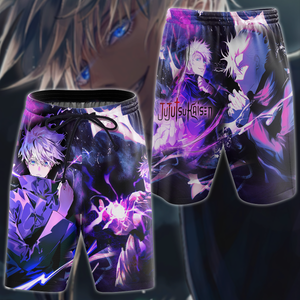 Jujutsu Kaisen Gojo Satoru 3D All Over Print T-shirt Tank Top Zip Hoodie Pullover Hoodie Hawaiian Shirt Beach Shorts Jogger