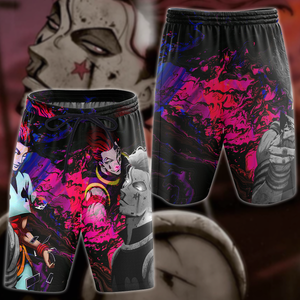 Hunter x Hunter Hisoka 3D All Over Print T-shirt Tank Top Zip Hoodie Pullover Hoodie Hawaiian Shirt Beach Shorts Jogger