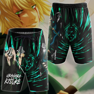 Bleach Kisuke Urahara Anime Manga 3D All Over Print T-shirt Tank Top Zip Hoodie Pullover Hoodie Hawaiian Shirt Beach Shorts Jogger