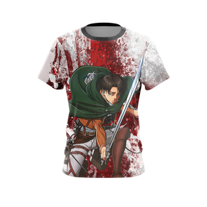 Attack on Titan - Levi Unisex 3D T-shirt