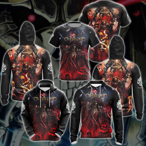 Overlord Anime Manga 3D All Over Print T-shirt Tank Top Zip Hoodie Pullover Hoodie Hawaiian Shirt Beach Shorts Jogger