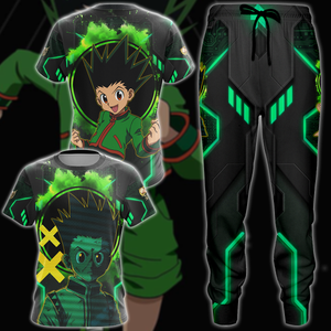 Hunter x Hunter Gon 3D All Over Print T-shirt Tank Top Zip Hoodie Pullover Hoodie Hawaiian Shirt Beach Shorts Jogger