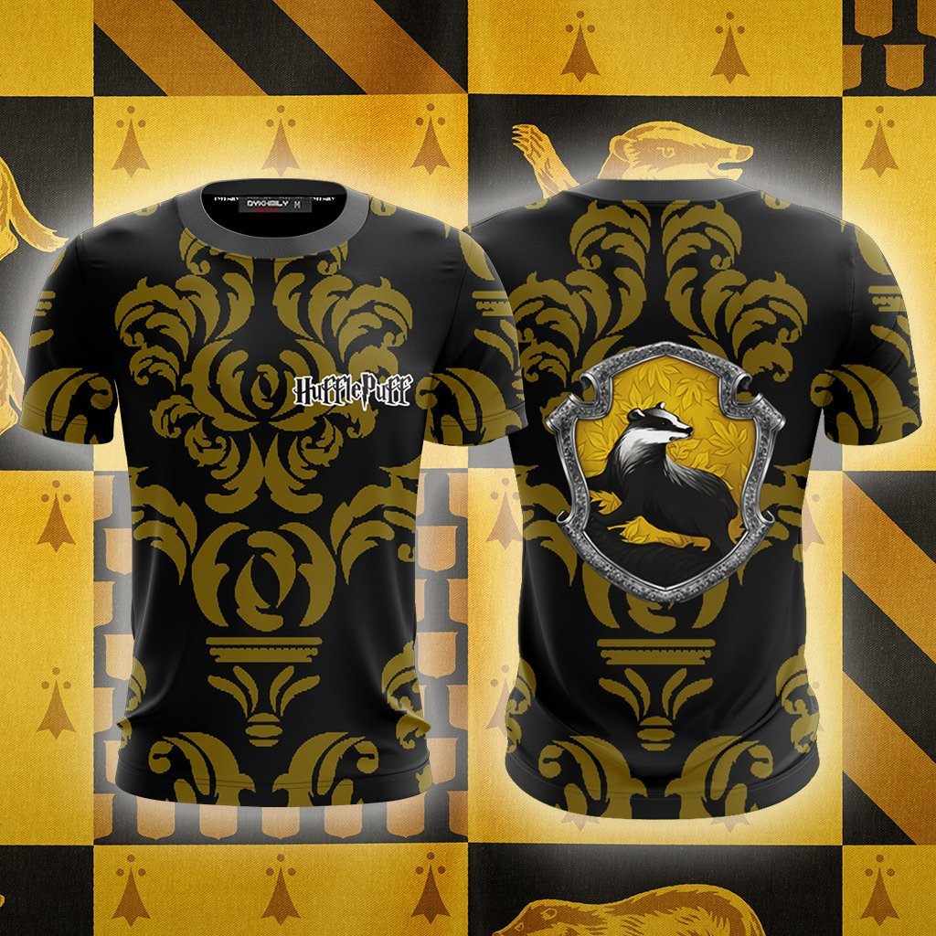 Loyal Like A Hufflepuff Harry Potter New Collection Unisex 3D T-shirt