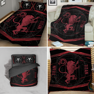 Destiny 2 Titan 3D Throw Blanket