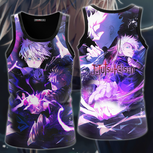 Jujutsu Kaisen Gojo Satoru 3D All Over Print T-shirt Tank Top Zip Hoodie Pullover Hoodie Hawaiian Shirt Beach Shorts Jogger