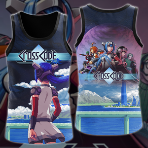 Crosscode Video Game 3D All Over Printed T-shirt Tank Top Zip Hoodie Pullover Hoodie Hawaiian Shirt Beach Shorts Jogger