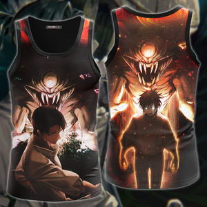 Jujutsu Kaisen Yuta & Cursed Rika 3D All Over Print T-shirt Tank Top Zip Hoodie Pullover Hoodie Hawaiian Shirt Beach Shorts Jogger