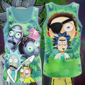 Rick and Morty 3D All Over Print T-shirt Tank Top Zip Hoodie Pullover Hoodie Hawaiian Shirt Beach Shorts Jogger