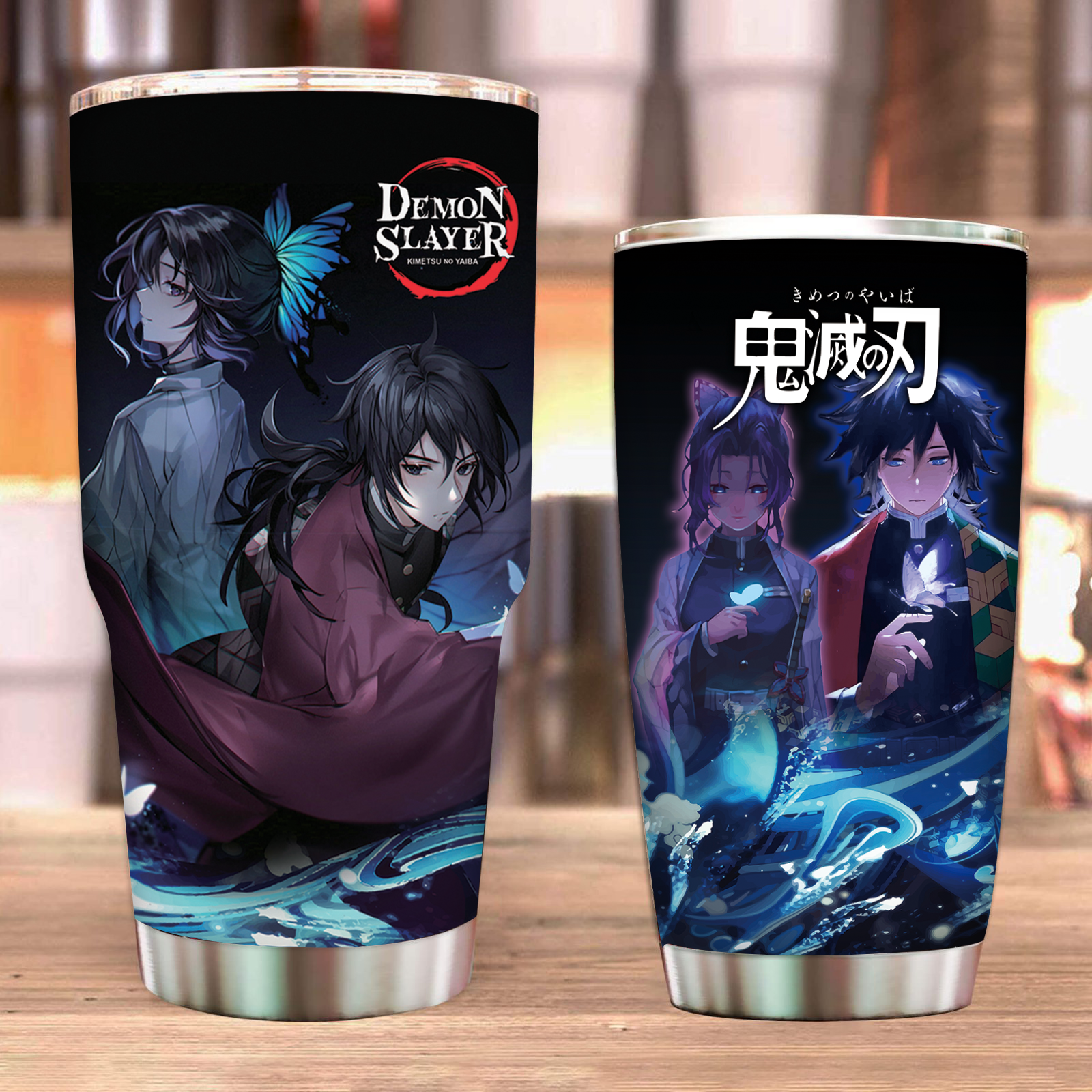 Demon Slayer Giyuu x Sinobu Tumbler