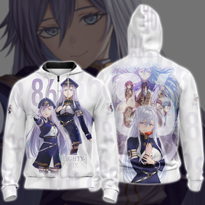 86 Eighty-Six Anime Anime Manga 3D All Over Print T-shirt Tank Top Zip Hoodie Pullover Hoodie Hawaiian Shirt Beach Shorts Jogger