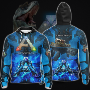 ARK: Survival Evolved Video Game 3D All Over Printed T-shirt Tank Top Zip Hoodie Pullover Hoodie Hawaiian Shirt Beach Shorts Jogger