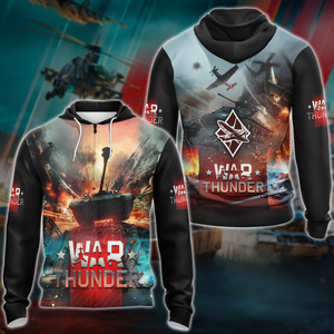 War Thunder Video Game 3D All Over Printed T-shirt Tank Top Zip Hoodie Pullover Hoodie Hawaiian Shirt Beach Shorts Jogger