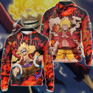 One Piece Joy boy Luffy  Anime Manga 3D All Over Print T-shirt Tank Top Zip Hoodie Pullover Hoodie Hawaiian Shirt Beach Shorts Jogger