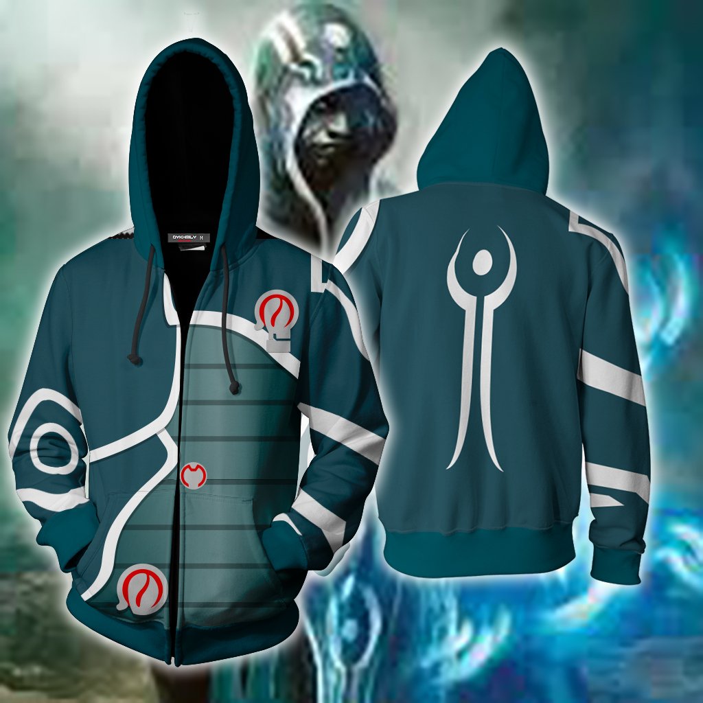 Magic: The Gathering Jace Cosplay Zip Up Hoodie Jacket