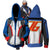 Overwatch Cosplay Soldier 76 Skin Zip Up Hoodie Jacket