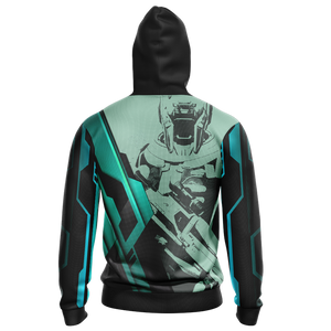 Destiny Warlock New Look Unisex 3D Hoodie T-Shirt Zip up Hoodie