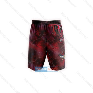 Yu-Gi-Oh! Yami Yugi And Slifer The Sky Dragon Beach Shorts