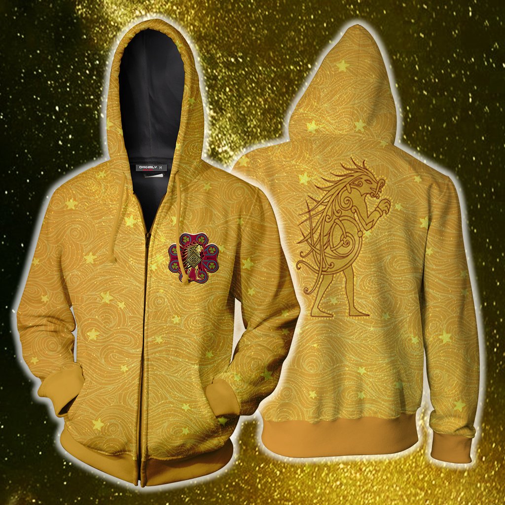 Ilvermorny Pukwudgie House Harry Potter Zip Up Hoodie