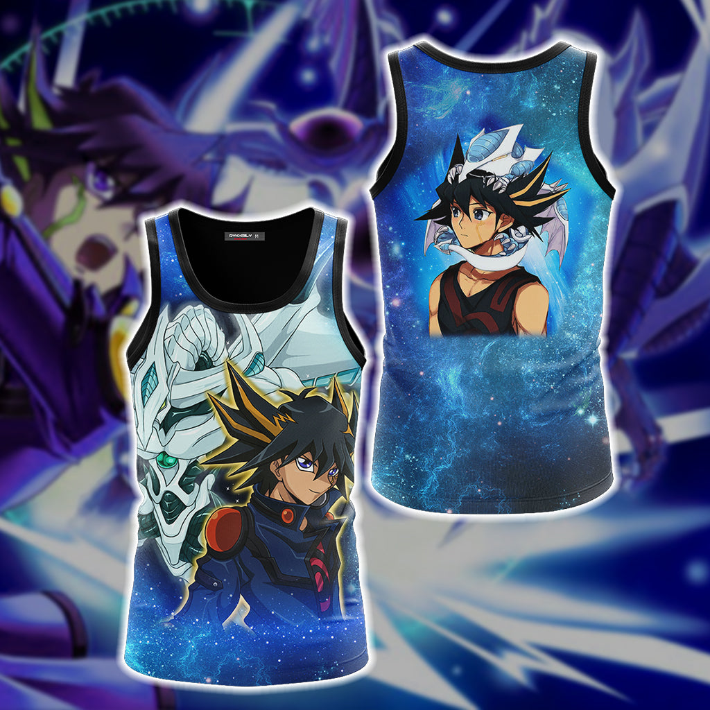 Yu-Gi-Oh! Yusei Fudo and Stardust Dragon New Version 3D Tank Top