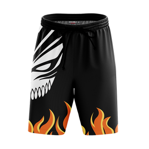 Bleach Ichigo Symbol Unisex 3D Beach Shorts