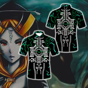 The Legend of Zelda Midna Hawaiian Shirt Beach Shorts