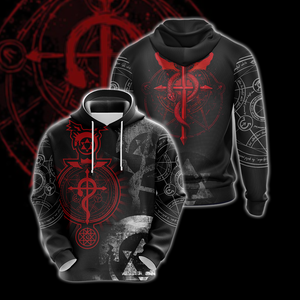 Fullmetal Alchemist symbols 3D Hoodie