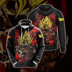 Dragon Ball Son Goku Super Saiyan Unisex 3D T-shirt