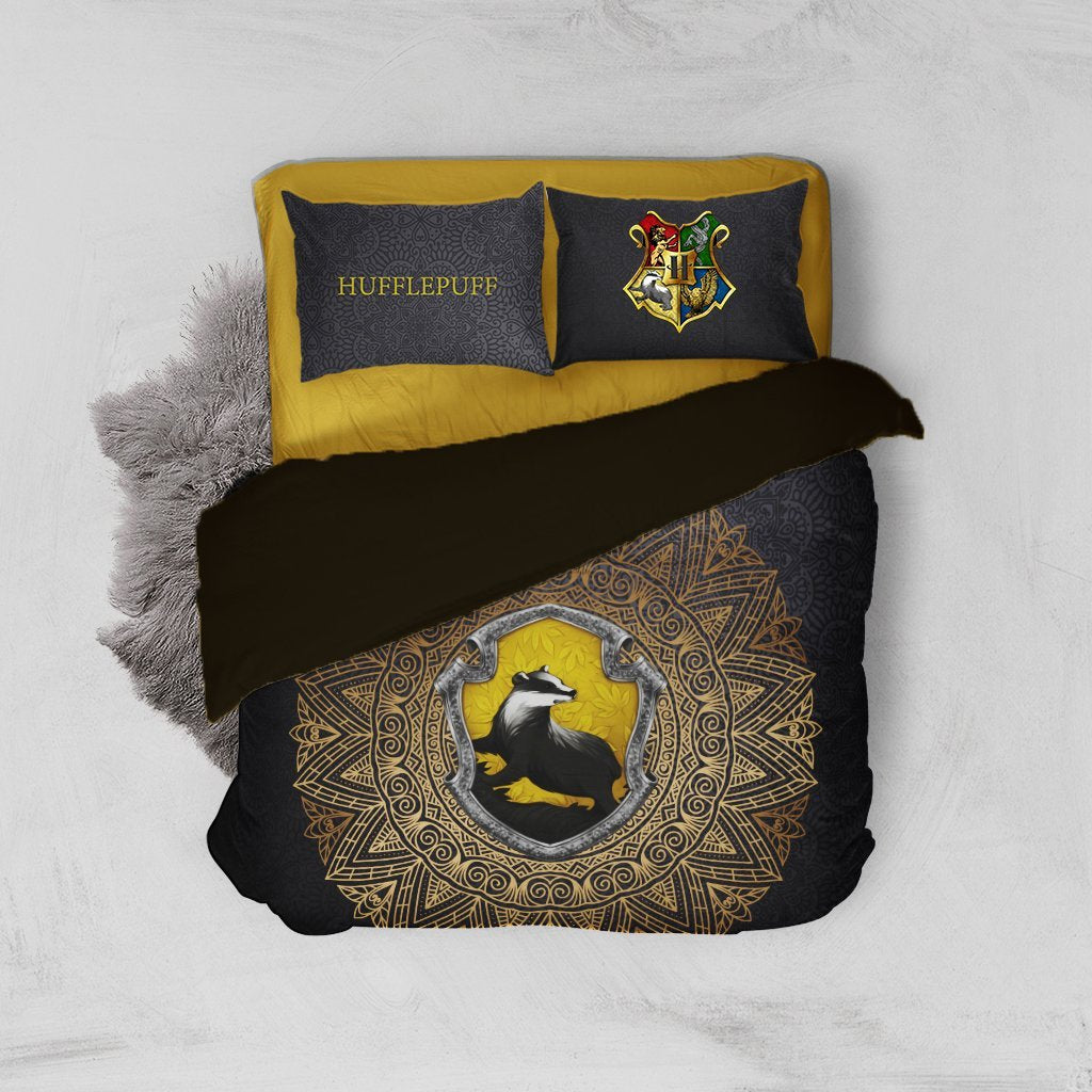 Hogwart House Hufflepuff Harry Potter Bed Set