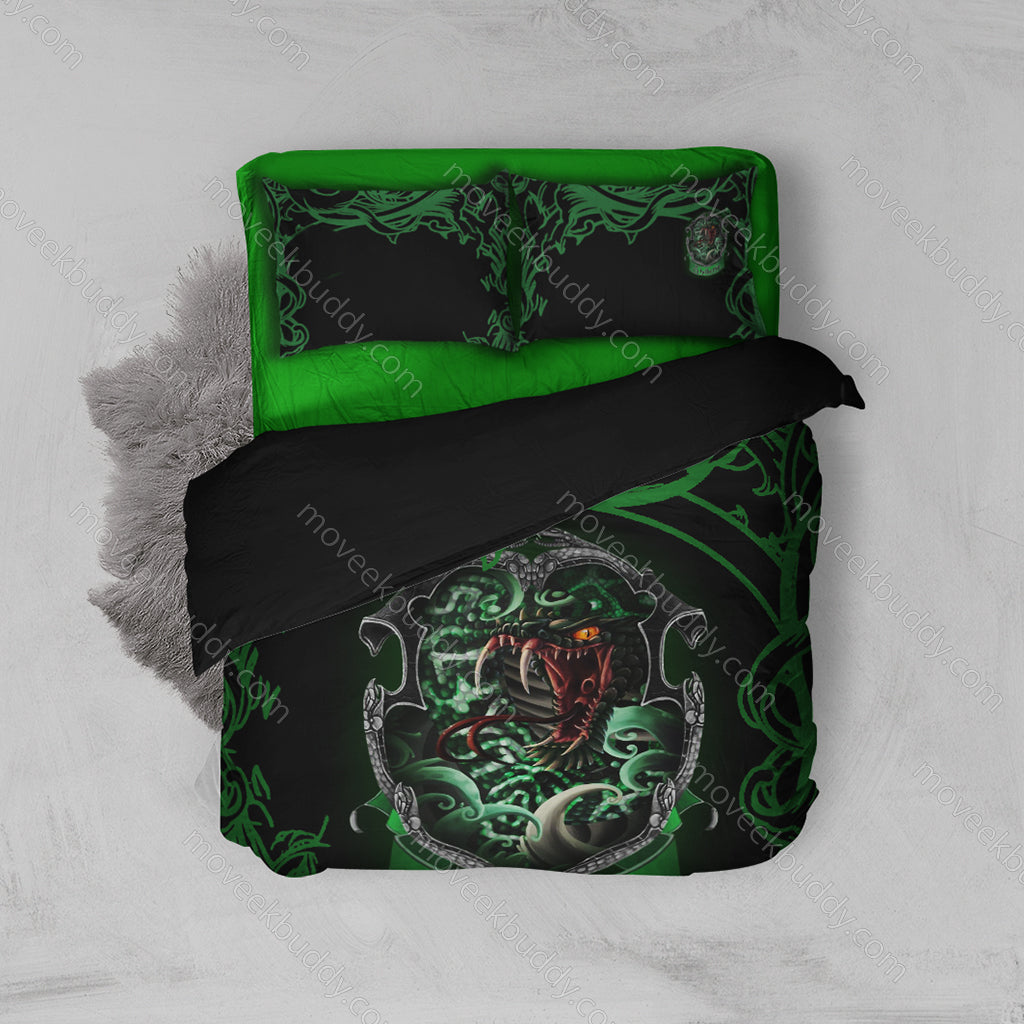 Cunning Like A Slytherin Harry Potter New Look Bed Set