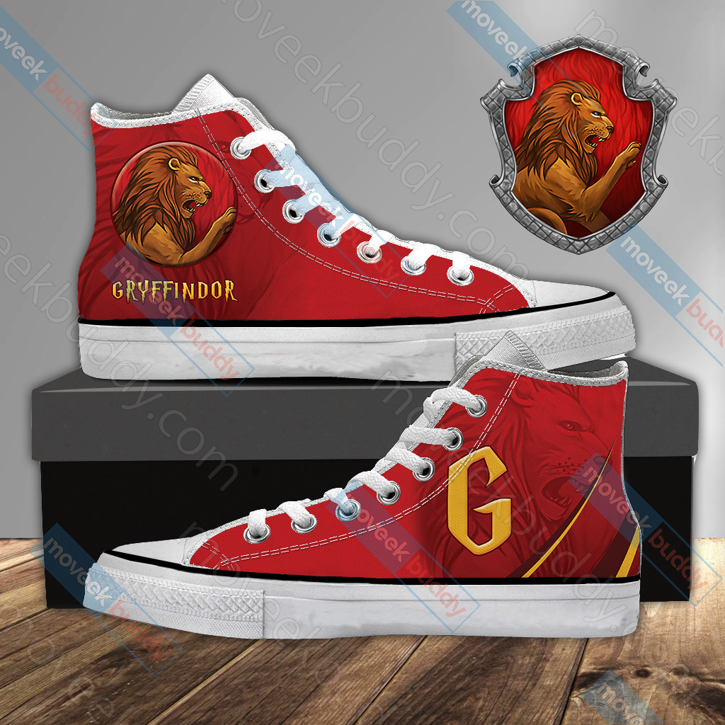 Harry Potter - Gryffindor House Wacky Style High Top Shoes