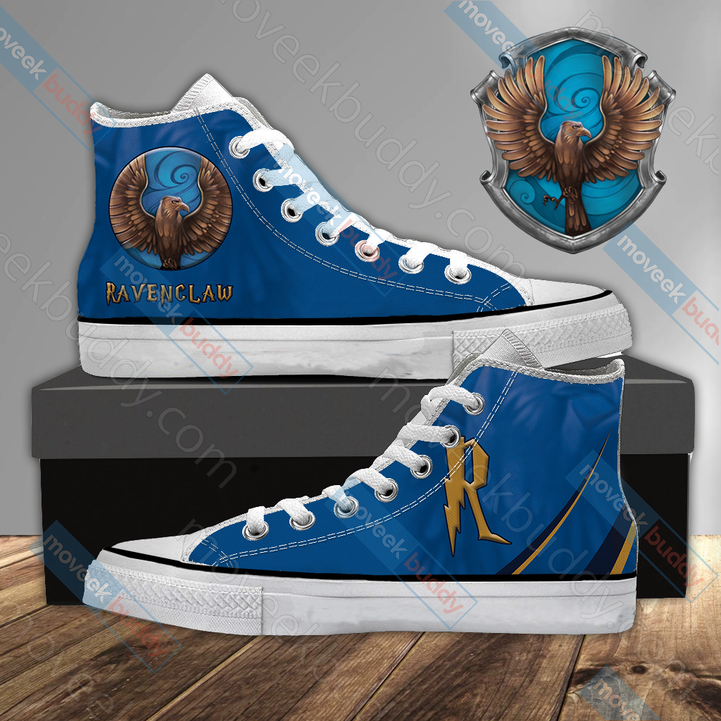 Harry Potter - Ravenclaw House Wacky Style High Top Shoes