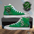 Harry Potter - Slytherin House Wacky Style High Top Shoes