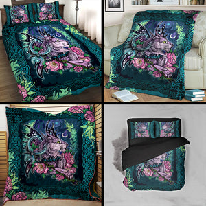 World of Warcraft - The Fairy Wings And Magic Cat 3D Throw Blanket