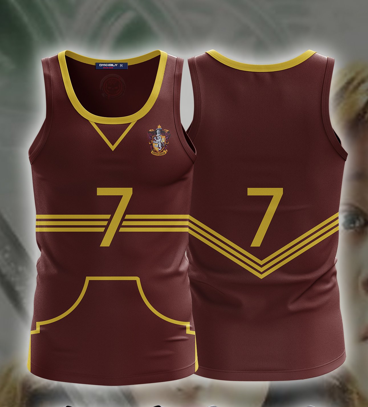 Harry Potter The Gryffindor Quidditch Team 3D Tank Top